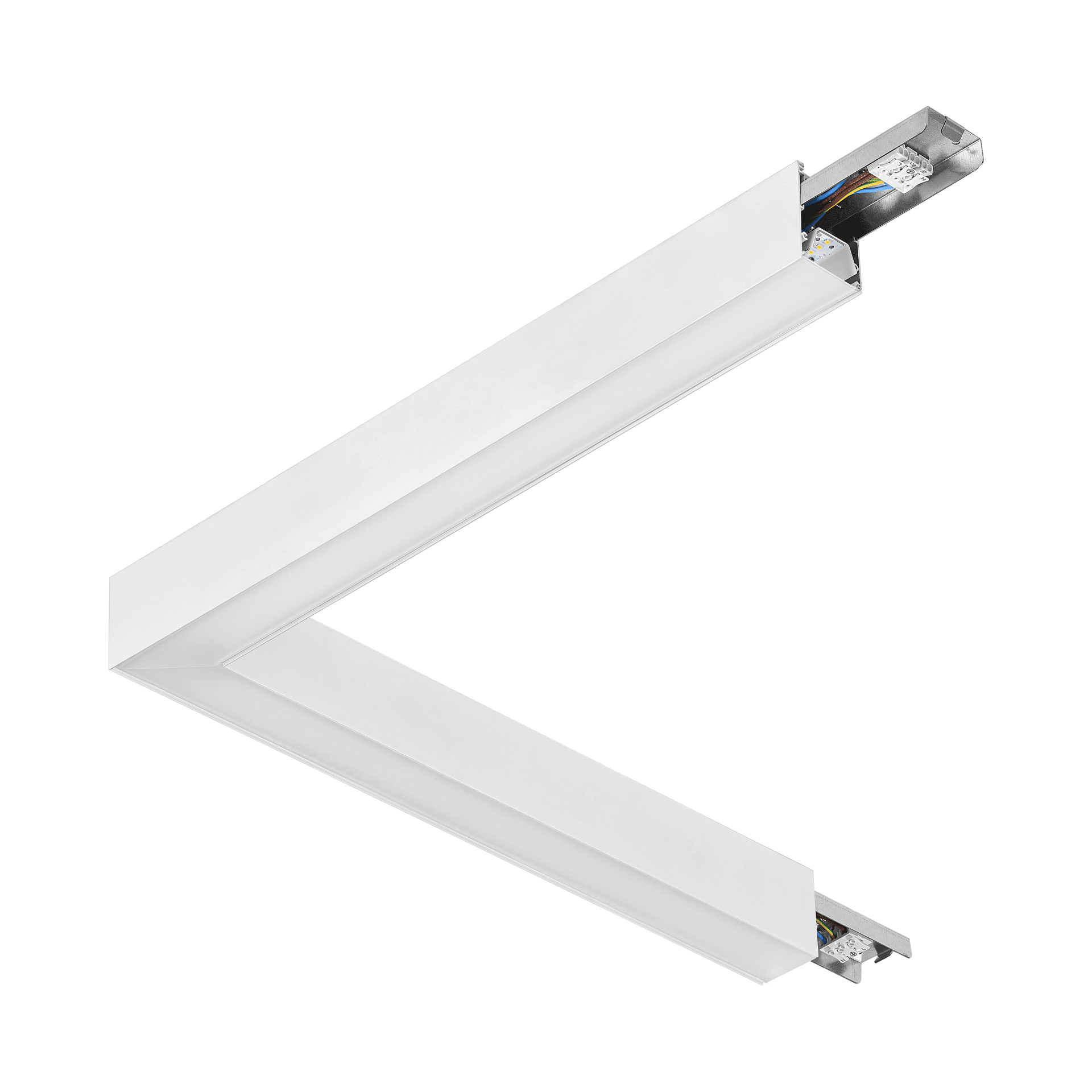 Baris 52 LED Łączniki-L-BIALY