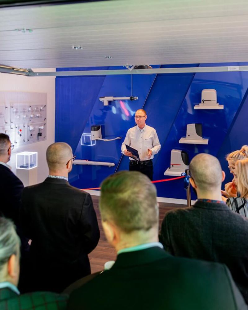Fibaro, Katowice 2024 - otwarcie showroom